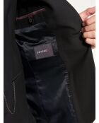 Veste de costume extraslim bistretch noire