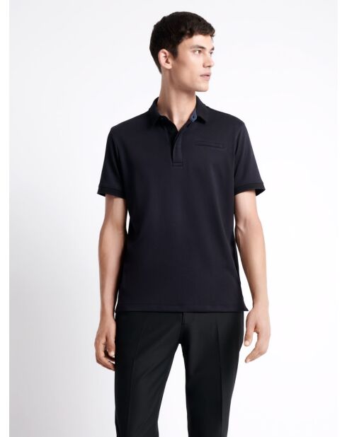 Polo manches courtes - l'essentiel noir