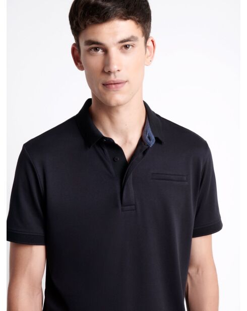 Polo manches courtes - l'essentiel noir