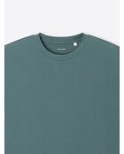 T-shirt col rond regular vert mer