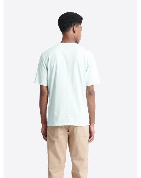 T-shirt col rond capsule Double Jeux vert aqua