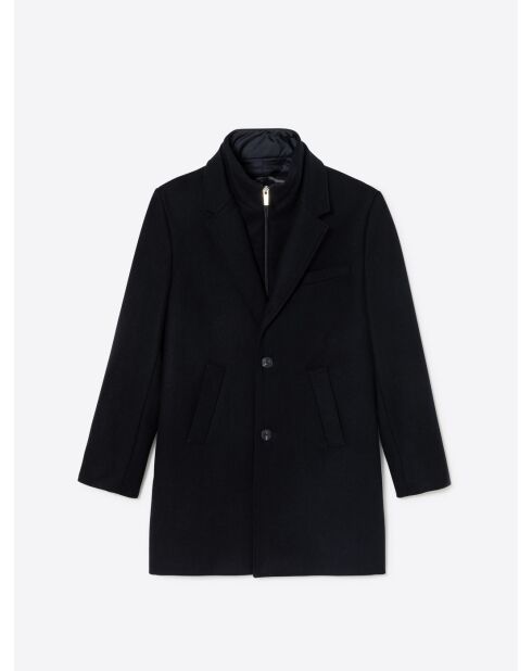 Pardessus 2-en-1 en laine mélangée dark saphir