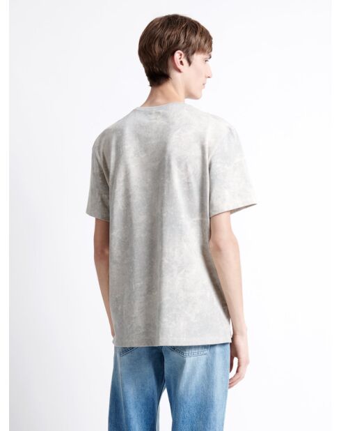 T-shirt col rond 100% Coton - L'atelier bleu gris