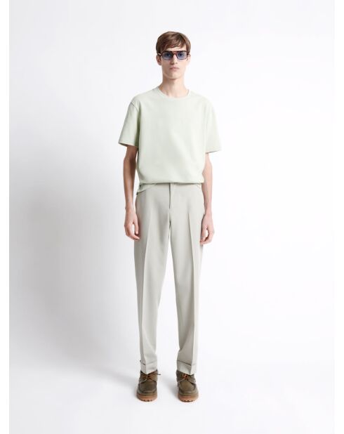 T-shirt col rond en Coton - L'atelier tilleul