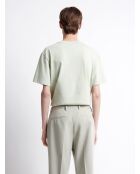 T-shirt col rond en Coton - L'atelier tilleul