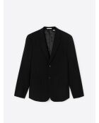 Veste de costume infroissable noire