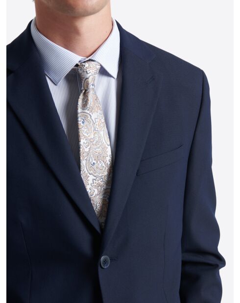 Veste de costume nouveau fit slim bleu marine