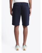 Bermuda faux-uni bleu marine