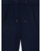 Bermuda faux-uni bleu marine