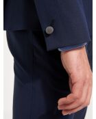 Veste de costume extraslim bistretch bleu marine