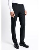 Pantalon de costume extraslim bistretch noir
