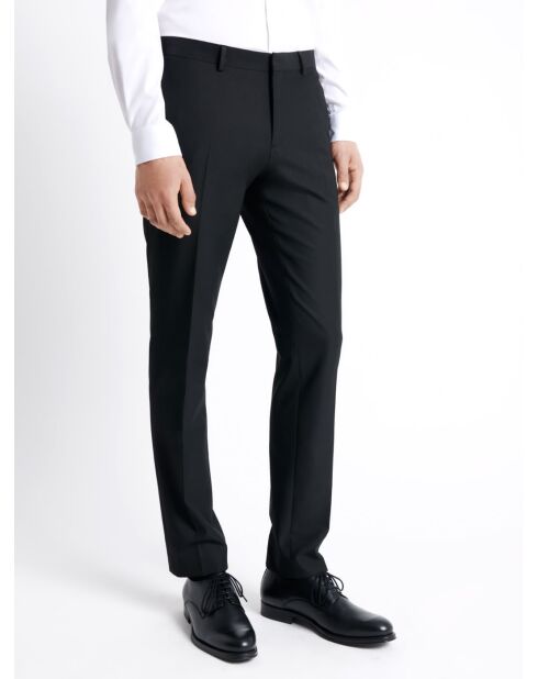 Pantalon de costume extraslim bistretch noir