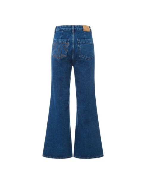 Jean Flare Patty Bleu jean