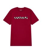 T-shirt Burgundy Range