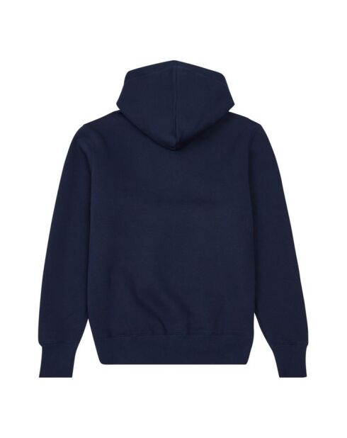 Felpa con cappuccio blu scuro