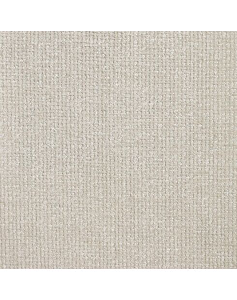 Fauteuil Bali velours chenillé crème - 81.5x68x68 cm