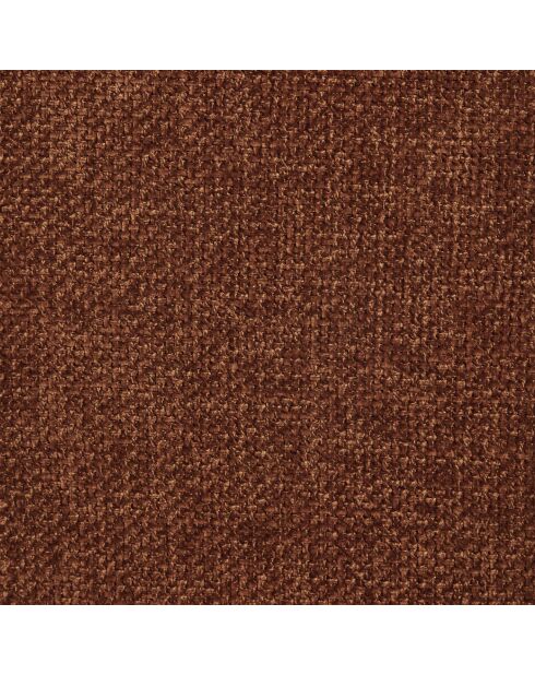 Fauteuil Bali velours chenillé noisette - 81.5x68x68 cm