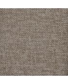 Fauteuil Bali velours chenillé taupe - 81.5x68x68 cm