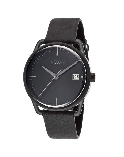 Montre Automatique Femme en Cuir noire