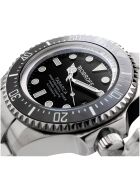 Montre Automatique Homme en Acier argenté/noir