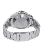 Montre Automatique Homme en Acier argenté/noir