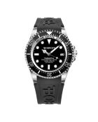 Montre Automatique Homme en Silicone noire