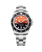 Montre Automatique Homme Tabarca en Acier argenté/orange