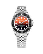 Montre Automatique Homme Tabarca en Acier argenté/orange