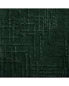 2 chaises Lina velours tramé vert émeraude - 56x55x77 cm