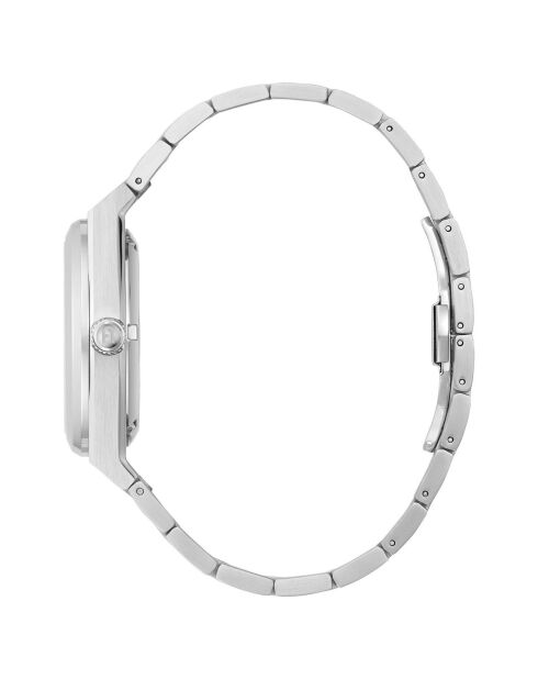 Montre Automatique Femme en Acier argentée