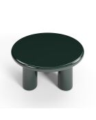 Table basse laquée Koda vert foncé - 80x80x37.5 cm