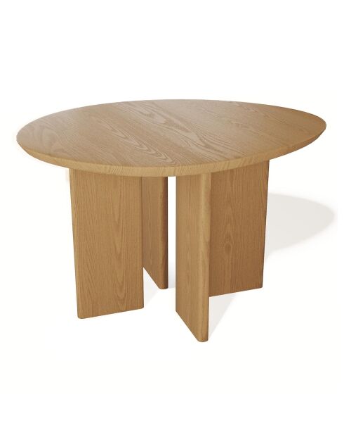 Table à manger Vera chêne clair - 140x120x78.5 cm