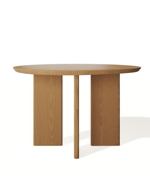 Table à manger Vera chêne clair - 140x120x78.5 cm