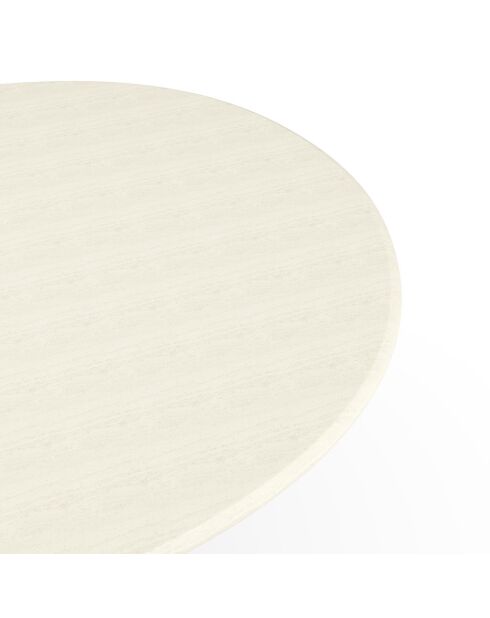 Tavolo da pranzo XL in microcemento Eolia crema - 200x100x76,5 cm