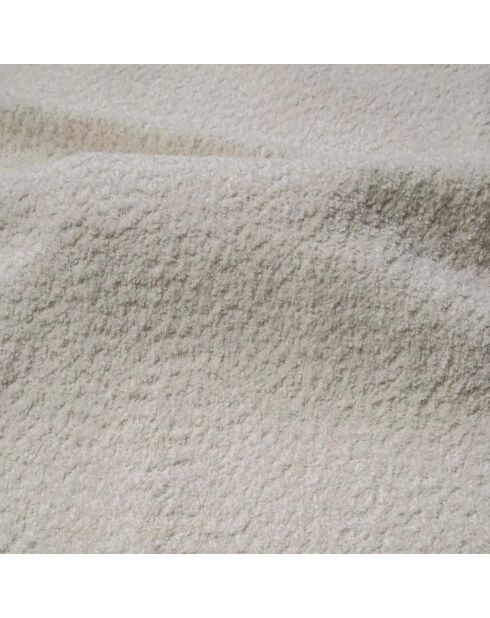 Fauteuil Yumi tissu bouclette crème - 66x76x76 cm