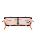 Opvouwbare massagetafel met 2 zones TDM102 zwart - 215×80,5×62-84,5 cm