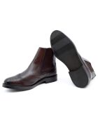 Chelsea Boots en Cuir Arnuba marron clair