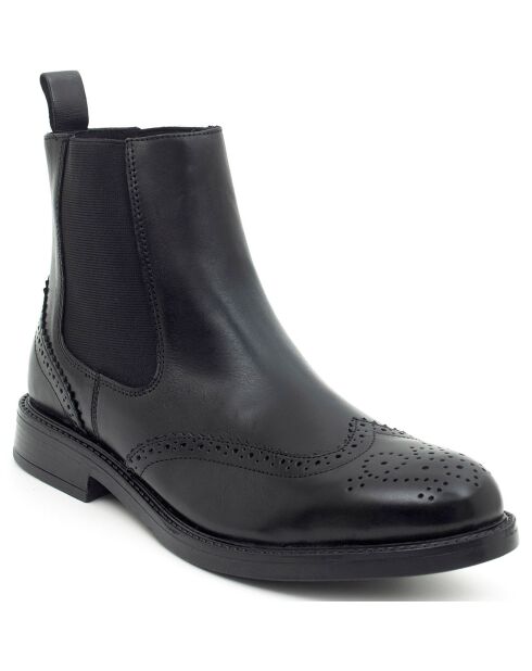 Chelsea Boots en Cuir Arnuba noires