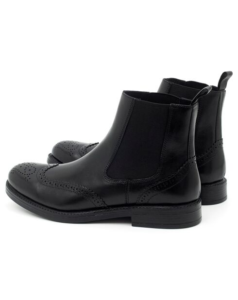 Chelsea Boots en Cuir Arnuba noires