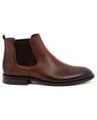 Chelsea Boots en Cuir Arvila marron clair