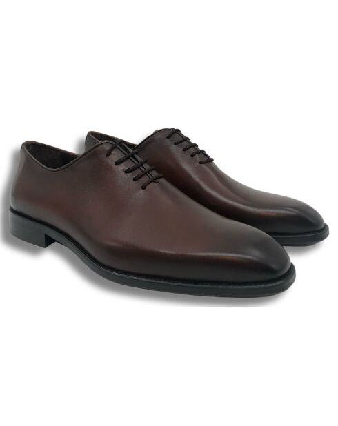 Oxford en Cuir Caldor marron clair