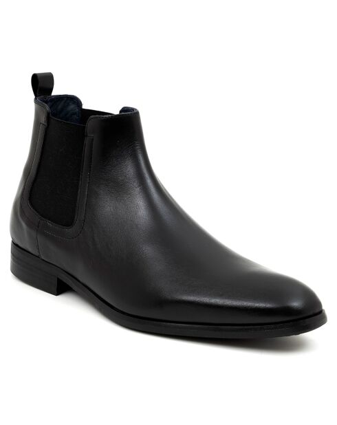 Chelsea Boots en Cuir Calimens noires