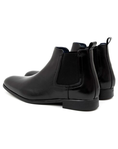 Chelsea Boots en Cuir Calimens noires