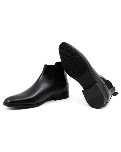 Chelsea Boots en Cuir Calimens noires