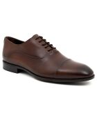 Oxford en Cuir Darnel marron clair