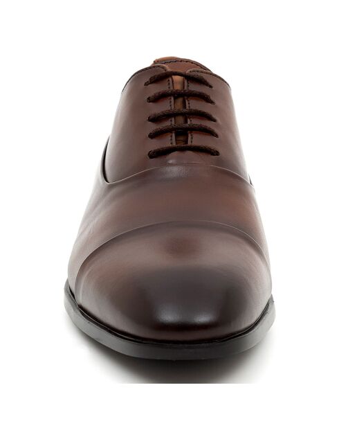 Oxford en Cuir Darnel marron clair