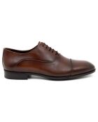 Oxford en Cuir Darnel marron clair