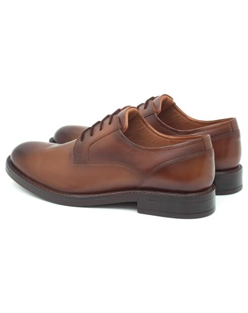 Derbies en Cuir Denaro marron clair