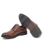Derbies en Cuir Denaro marron clair