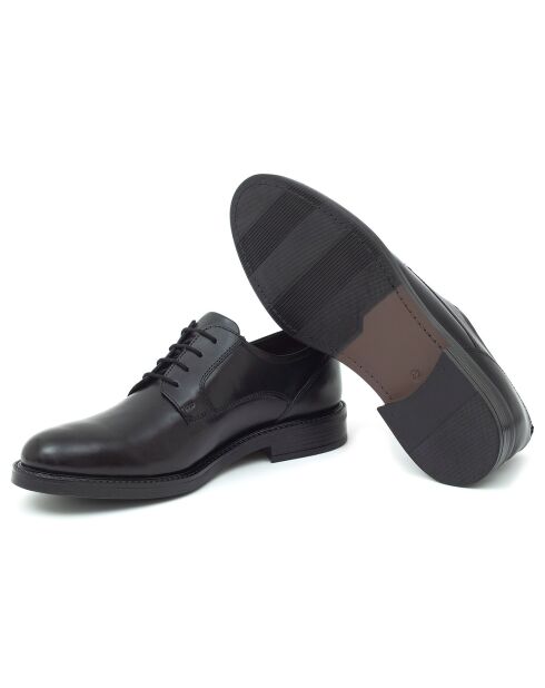 Derbies en Cuir Denaro noires